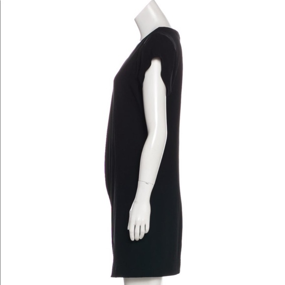 Halston Heritage Plunge Neck Mini Dress - Picture 2 of 3